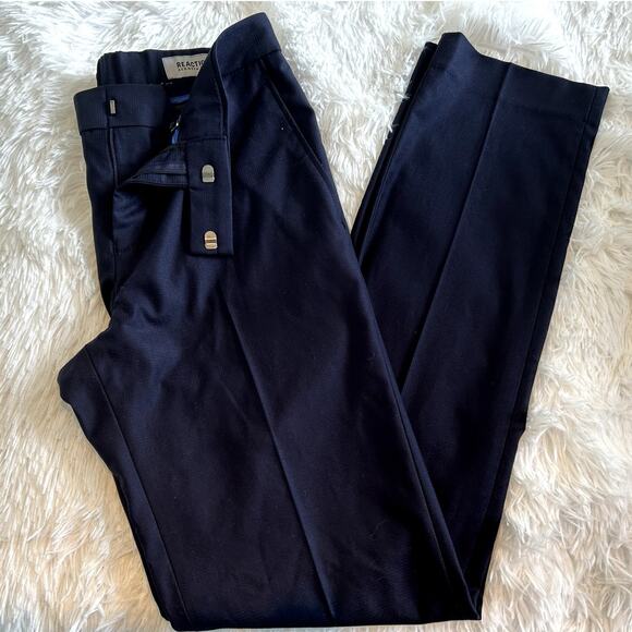 NWT Kenneth Cole Reaction Navy Dress Pants, 29W x 32L - Picture 1 of 4